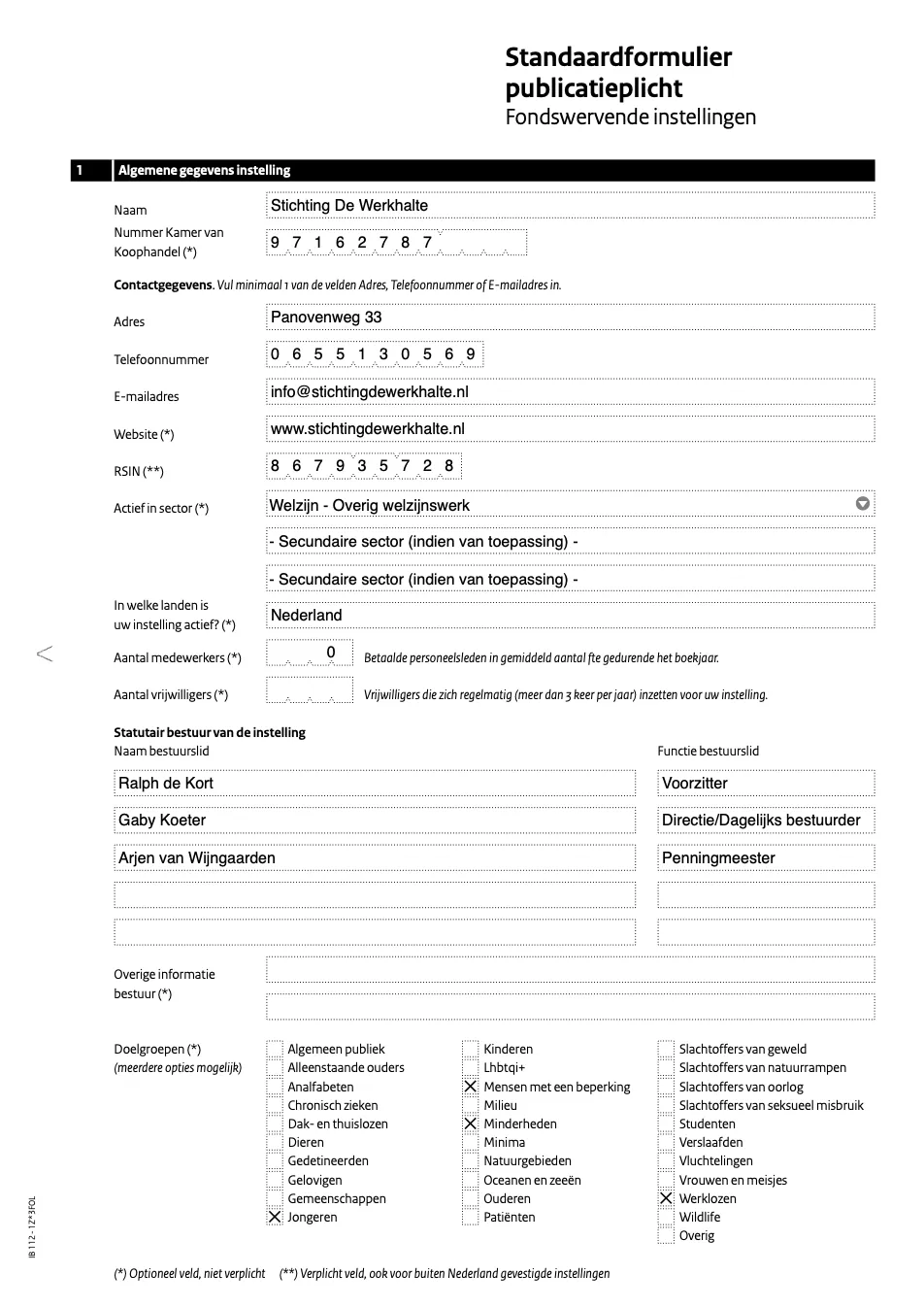Voorbeeld van het ingevulde Anbi-formulier (PDF openen)