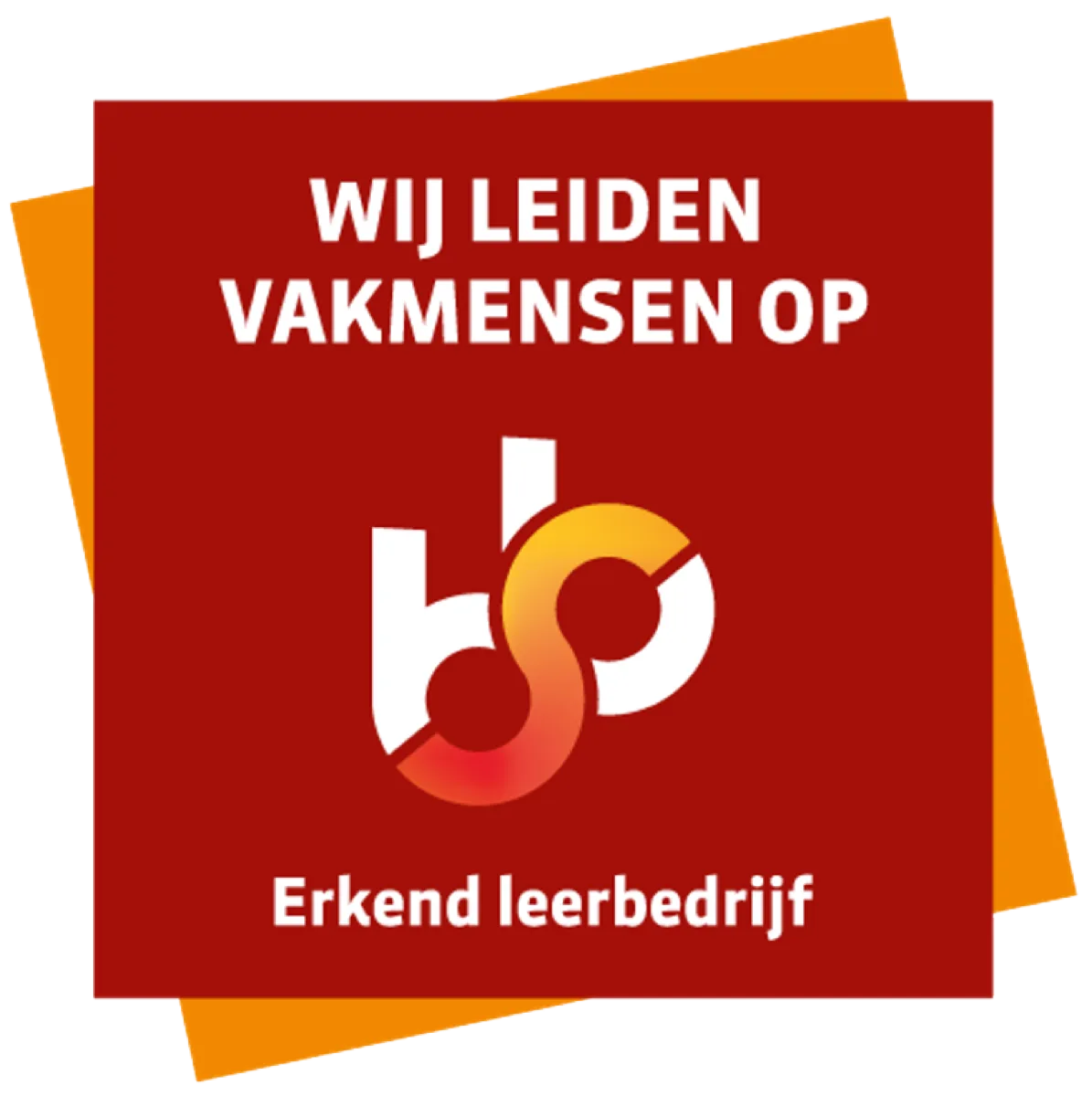 Keurmerk Erkend leerbedrijf van SBB